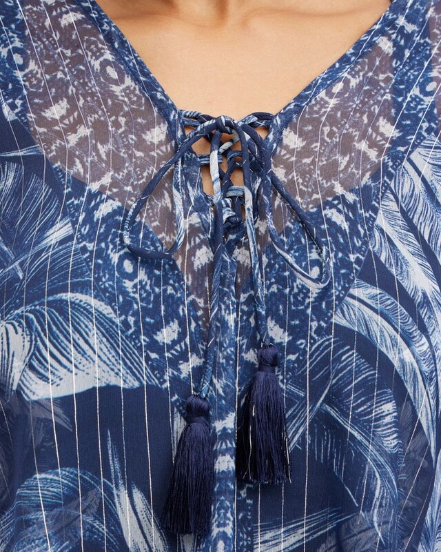 Miraclesuit Tropica Caftan Coverup - image 4